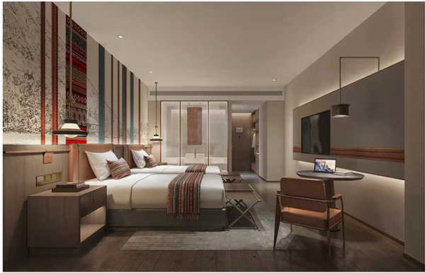 酒店客房房間布置、酒店室內(nèi)裝飾效果