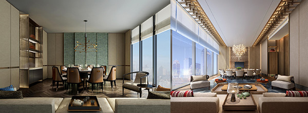 酒店裝修施工、酒店設計效果