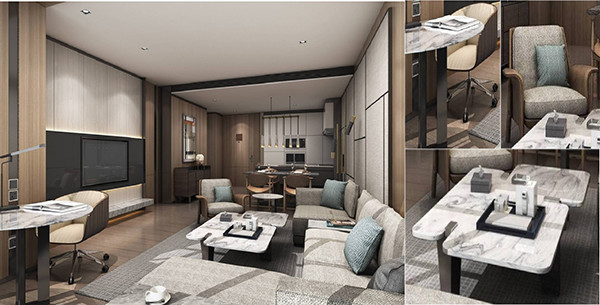 酒店裝修設計、酒店空間效果