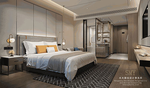 酒店客房設計、酒店暗房